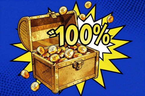 Goldener Schatz mit 100% Welcome Bonus bei SlotLounge Casino