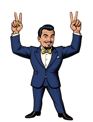 Lounge Host Maskottchen